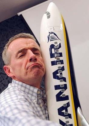 Seul Michael O'Leary s'accorde le droit de rire de Ryanair
