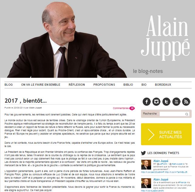 NSAJ - Blog Alain Juppé