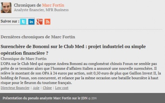 Club Med - Fortin