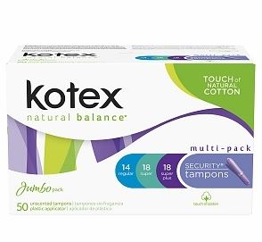 Kotex - packaging